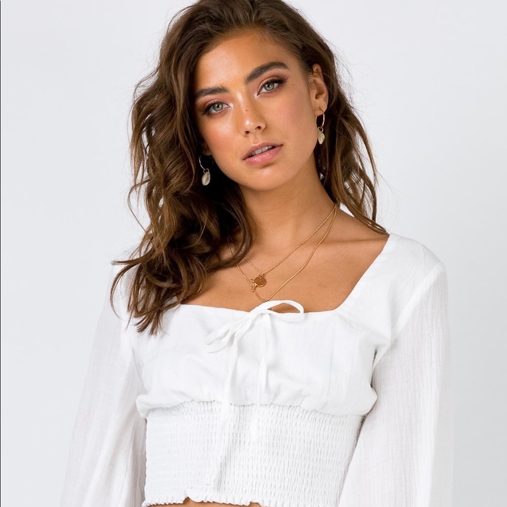 Princess Polly Nigella White Top